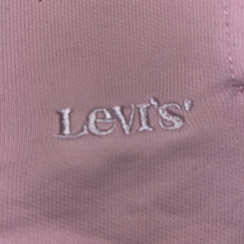 LEVIS baby pink sweatpants